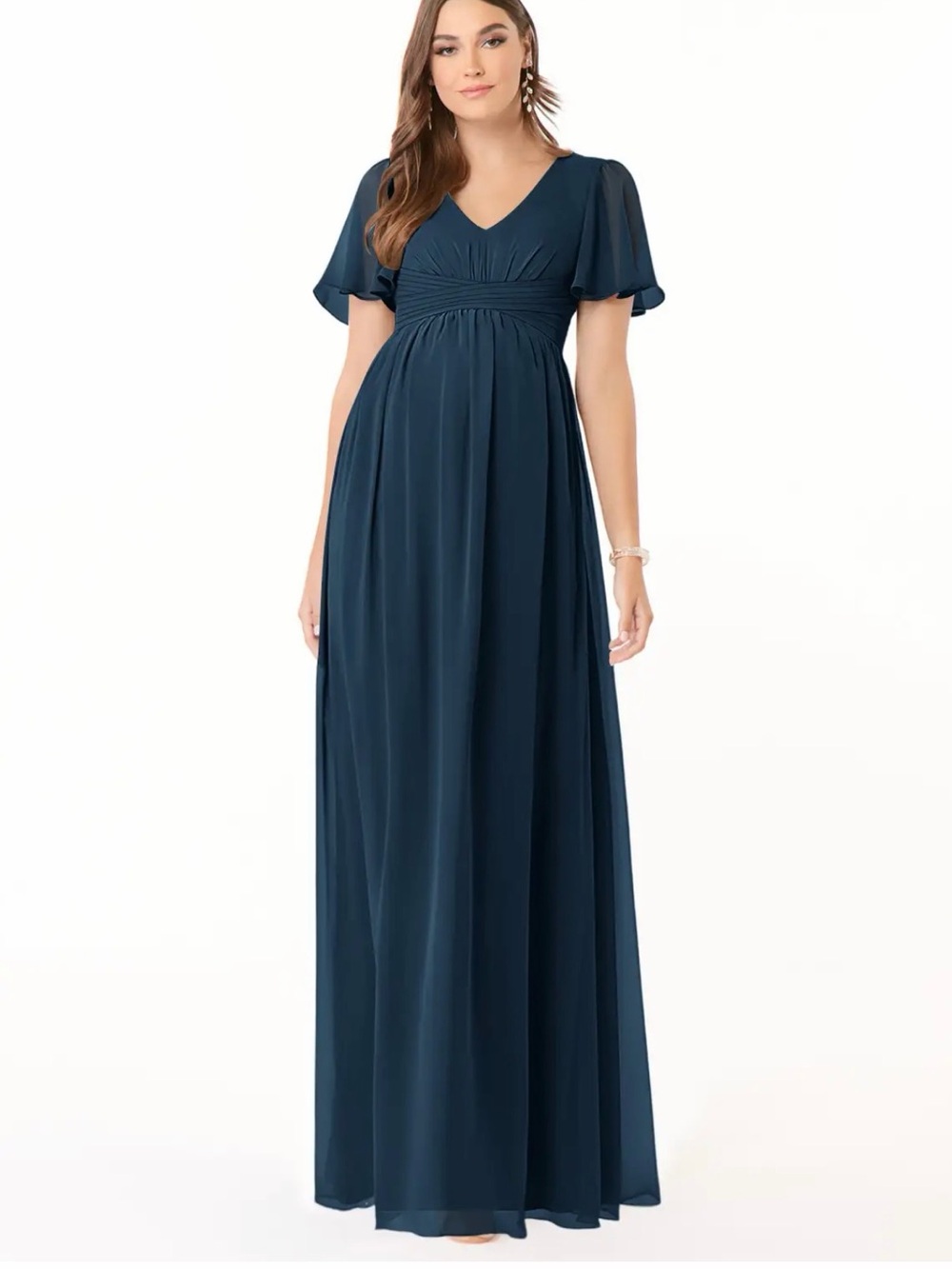 Azazie Verna Dark Navy Dress